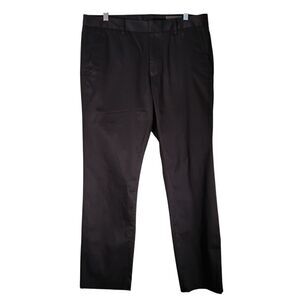 Bonobos Monday pants mens 34x30 navy blue chino straight leg stretch flat front